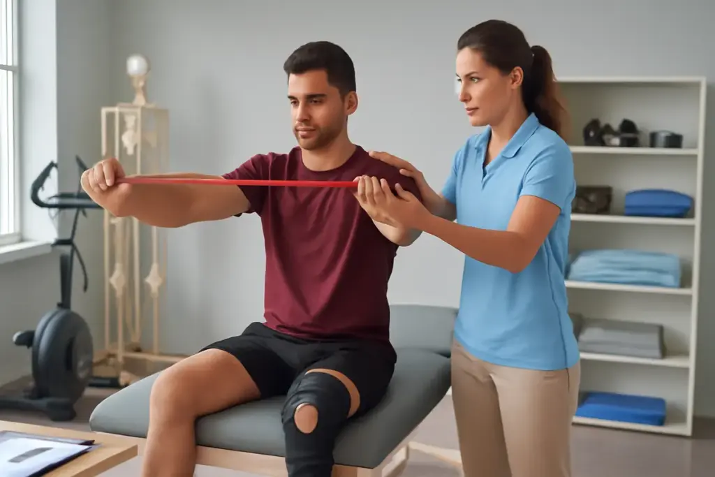 Come funziona la terapia riabilitativa dopo un infortunio? La strategia che velocizza il recupero