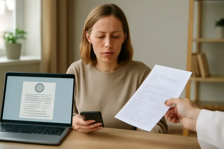 Ritirare referti online o di persona? Il dettaglio che ti aiuta a scegliere il metodo più sicuro per te